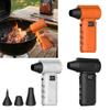 Brushless Motor Mini Compressed Air Duster 5-Speed Adjustable Electric Blower  Portable Use