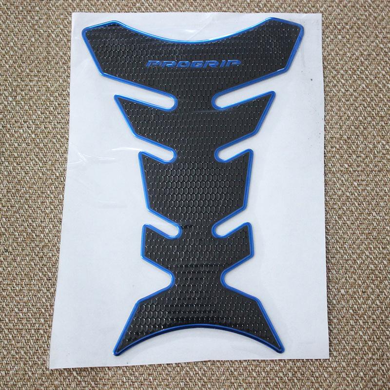

Motorbike Fishbone Fuel Tank Sticker Three-dimensional Car Sticker Creative Car Scratch Sticker Car Creative Body Sticker синій