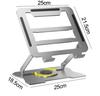 Ergonomic table stand/stand for the laptop macbook PRO AIR M1 M2 M3