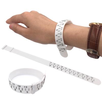 Gürtel-Stil, Standard-Armband-Messring, Handgrößen-Messwerkzeug, Handgelenk-Größen-Messring