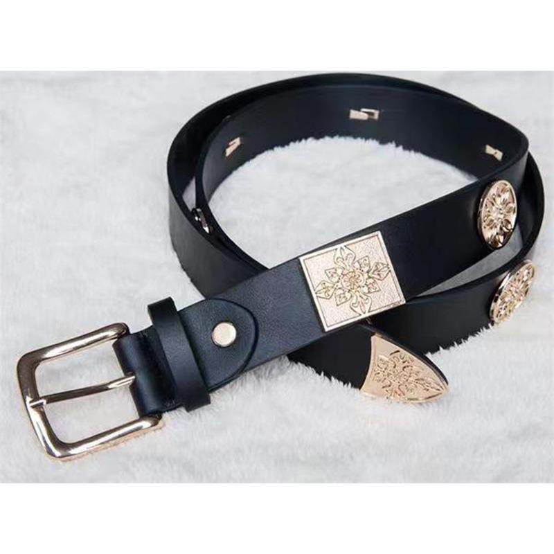 Traditional Hanfu Belt Ancient Style Slings Belt Slings, Flying Fish Clothes Round Neck Robe Accessories Tang Leather Belt