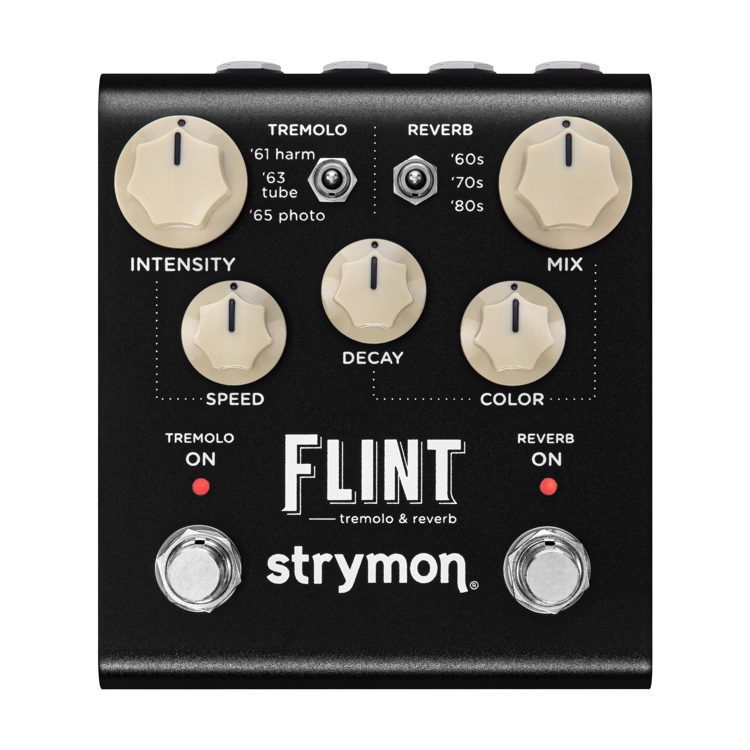 

V2 Flint Reverb Tremolo Strymon/FLINT & чорний