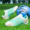 Men Long Spikes Soccer Shoes Fast Football Shoes Society Cleats Comfortable Football Field Boots Professional Unisex Sneaker