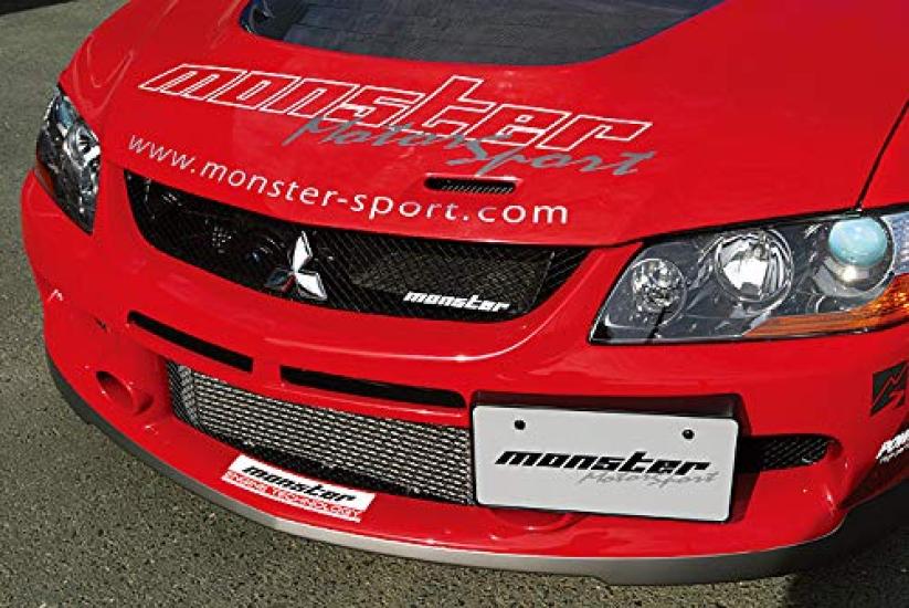 MONSTER SPORT Plated Emblem with Pin Large ZZZE42 150×20mm