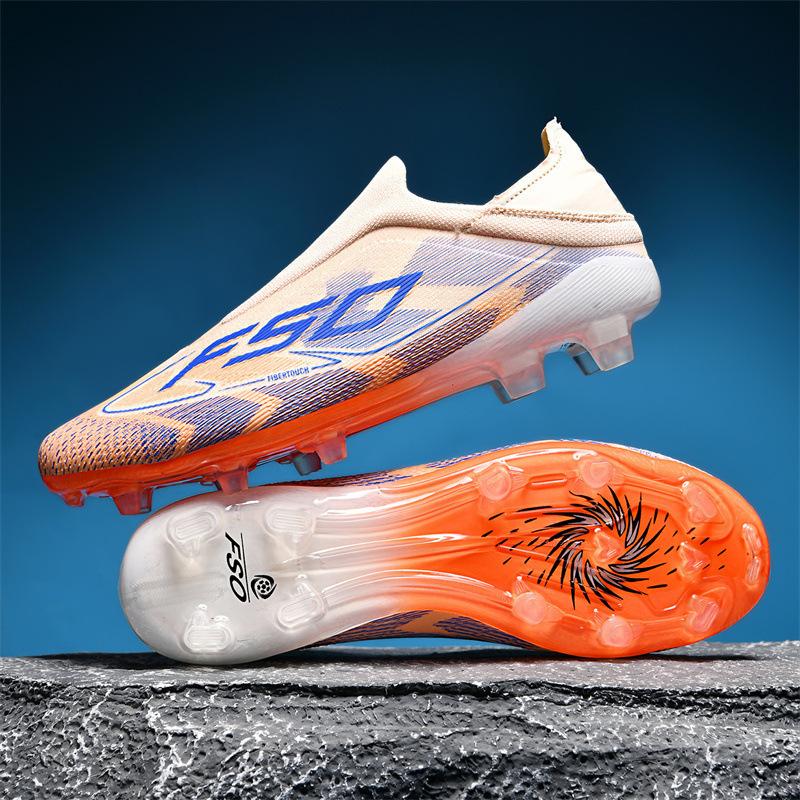 F50 Fußballschuhe Lange Stollen Professionelle Sportschuhe Herren Studenten Spiel Training Fußballschuhe