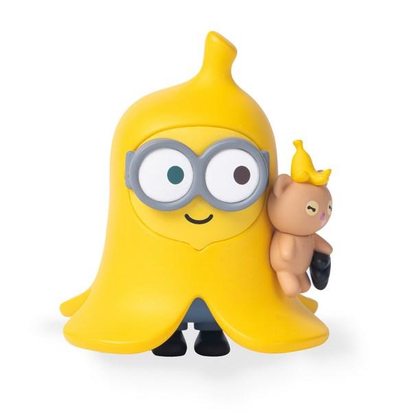 Universal Minions Banana Bob & Tim Figure Car Air Vent Type New Car Gift Cute Car Supplies Character Chakku,Korean car acc