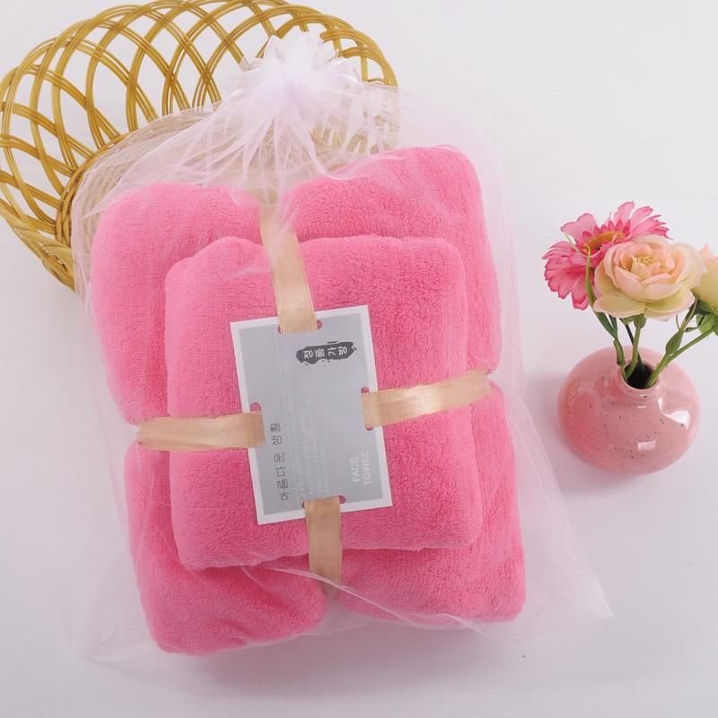Coral Fleece Towel Set: Wearable, Absorbent Bath & Beach Towels, Ideal Gifts