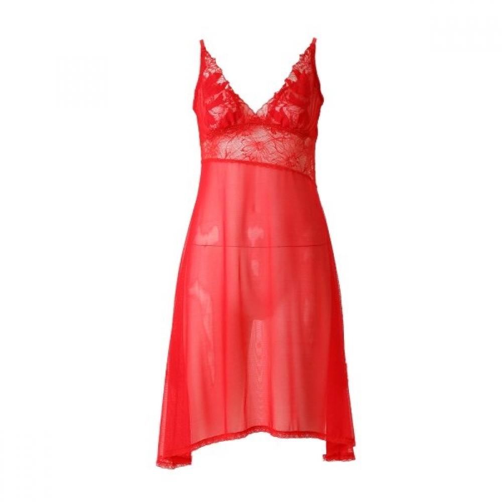Venus Delight Full Slip Set Ofs5942 Red/85