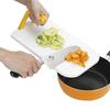 KAI Heat Resistant Antibacterial Hanging Cutting Board L Yellow AP-5121