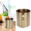Edelstahl Büro Bierkrug Tragbar Haushalt Outdoor Wasser Kaffeetasse 480mlGold