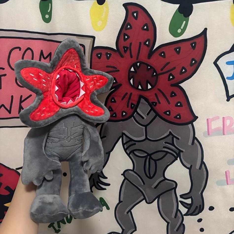 New Hot Cartoon Game Characters Plush Toy Cute Demogorgon Stuffed Ornaments Doll Kid Baby Gift For Children Boys Halloween Girls