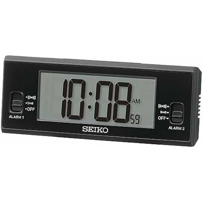 SEIKO CLOCKS Seiko Réveil LCD QHL093K