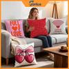 Urlaub Valentinstag Kissenbezug 4 Stück Dekorative Bezüge Weiche Kissenhülle für Sofa Couch Dekor 40x40 45x45 Kissenhüllen