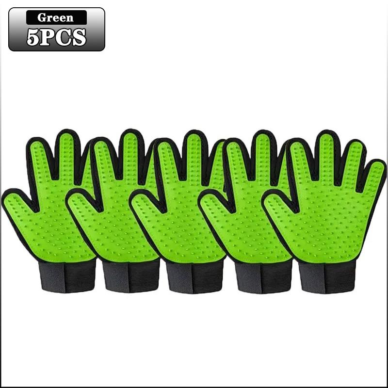 Pet Grooming Glove Gentle Efficient Pet Hair Remover Mitt Cat Accessories Pet Glove for Dogs Cats Pet Products Cat Supplies