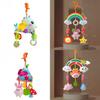 Plush Baby Grab Toy With Rope For Toddler Hand Exercise And Sensory Play