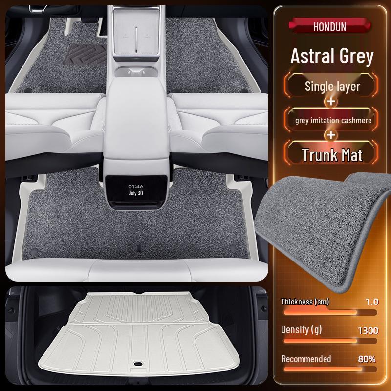 XPeng P7 2025 TPE Floor Mats: Complete Car Interior Carpet Set