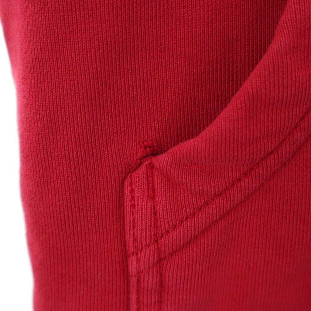 Lacoste Langarm Sweat Zip-Hoodie 3 Rote Serie Herren Gebraucht