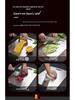 Thickened Stainless Steel Anti-Mold Chopping and Cutting Board for Kitchen Use