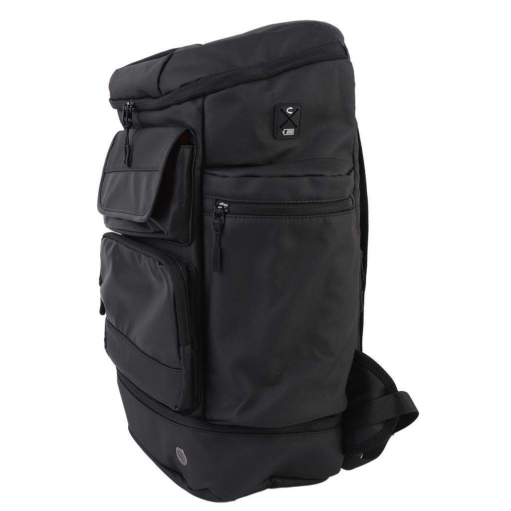 Vacuum Seal Backpack for Men Oxford Cloth Rain Proof Travel Backpack with Bottle Holder for 17 Inch