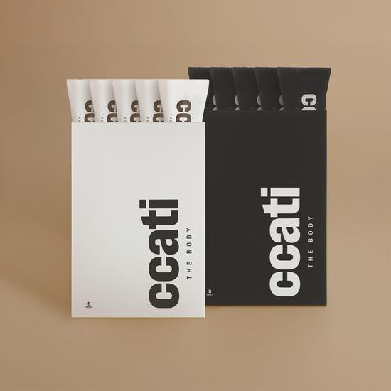 ccati body shower tissue 5 sheets (sweat & odor care)