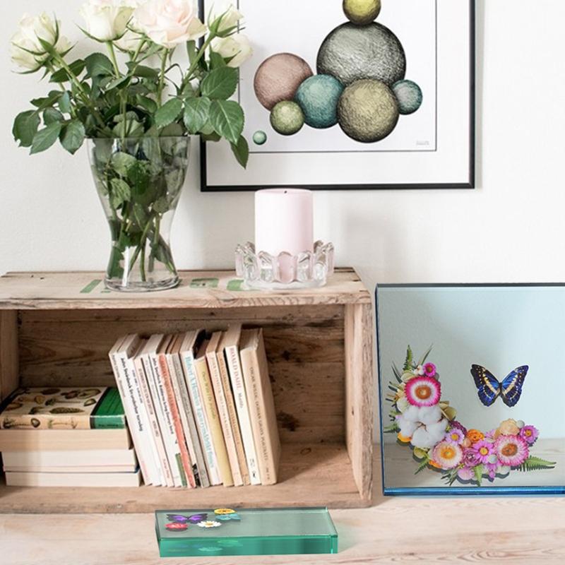 Fotolijst Decoratie Siliconen Mal Rechthoek Vierkant Epoxy Mal Hars Gieten Hanger Mal Geschikt voor Doe-het-zelf Handwerk