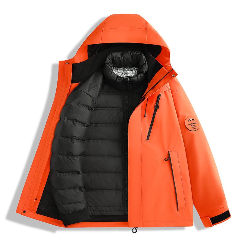 Gore-Tex Windproof Waterproof Jacket with Detachable