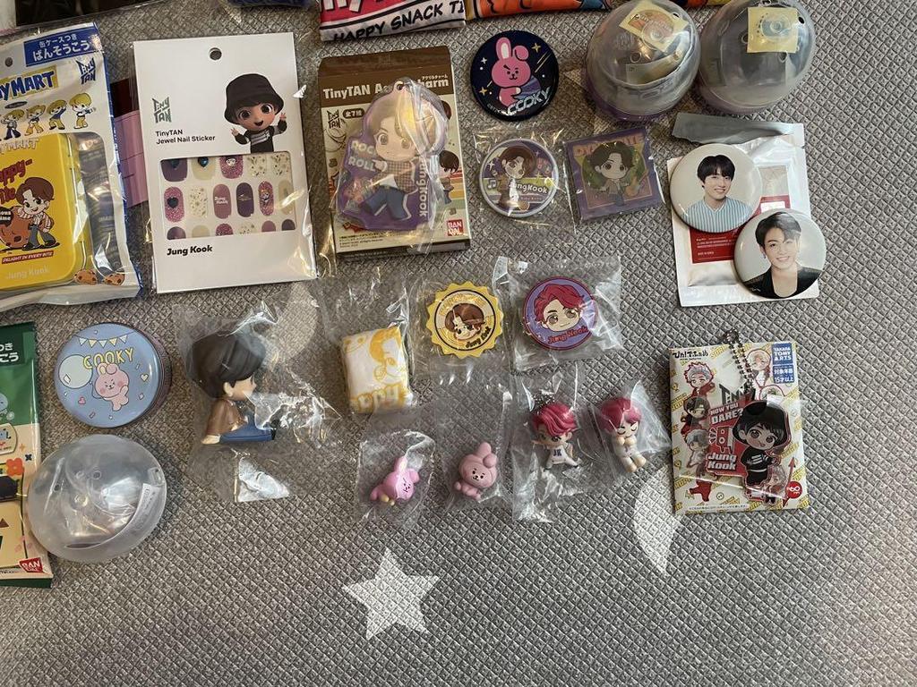 [USED] BTS BT21 TinyTAN JUNG KOOK Bulk Sale
