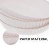 100Pcs Disposable Paper Cup Lids Safe Material Disposable Cup Covers for Coffee Tea Juice Bars Restaurants Cafes