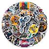 50 Off-Road Motorcycle Stickers: Cool, Waterproof Helmet & Suitcase Decorations
