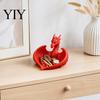 New Chinese Style Decor 3D Printed Dragon Storage Box, Modern Desk Organizer for Keys Jewelry Unique Gift Idea Candy, Flying Figurine Home Office,