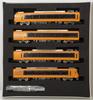 Greenmax N Gauge Kintetsu 22600 Series Old Destination Old Seat Number No Model Train Ace, Paint, Lights, Display, 4-Car Add-On Set, Power, 31604,