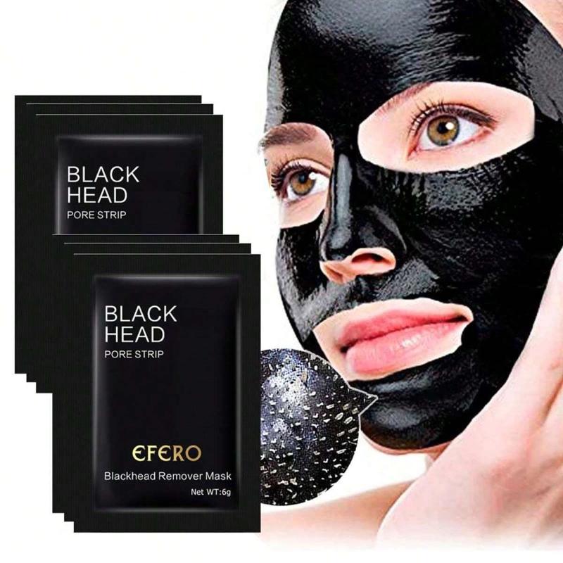 5pack Beauty Nose Mask Blackhead Removal Black Mask Face Mask Black Head Pore Strip Peel Off Makeup Black Dots Mask