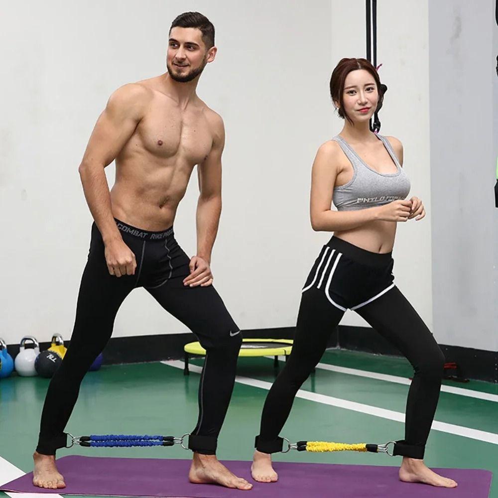 Elastic Resistance Bands 20LB-80LB Ankle Pull Rope Elastic Training Band  Gym Equipment