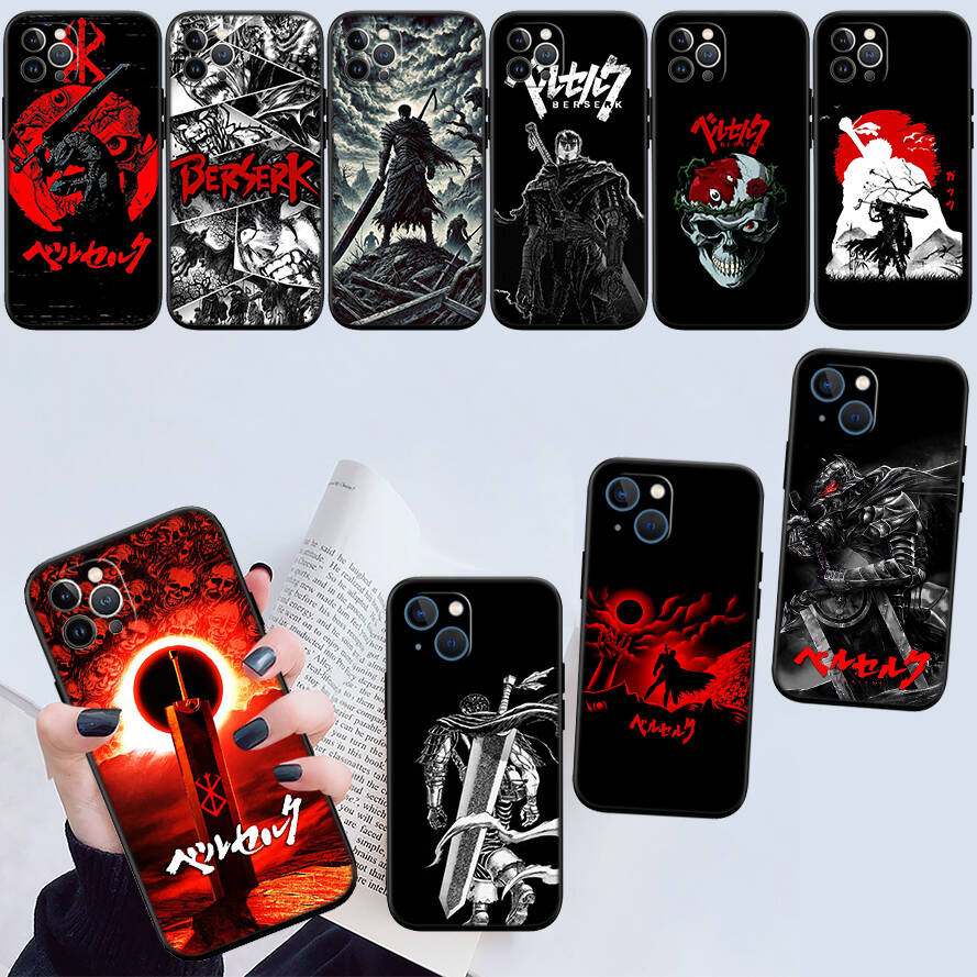 Berserk Guts Case for Samsung Note 20 10 S25 Plus Ultra Lite FE M20 M21 M30 M31 M51 A11 A26 A51 A52 A53 A56 A70 A71 A72 A73