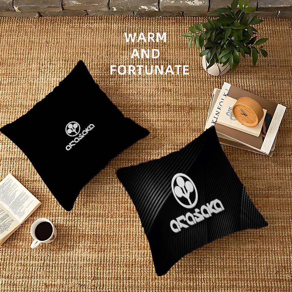 Arasaka Corporation Logo Lucky Dragon Pillow Cover Sofa Cushion Cover Home Room Decoration Children Gift