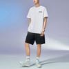 Li Ning Logo Embroidered Round Neck Loose Fit Short Sleeve T-Shirt Men Tops White AHSR753-5