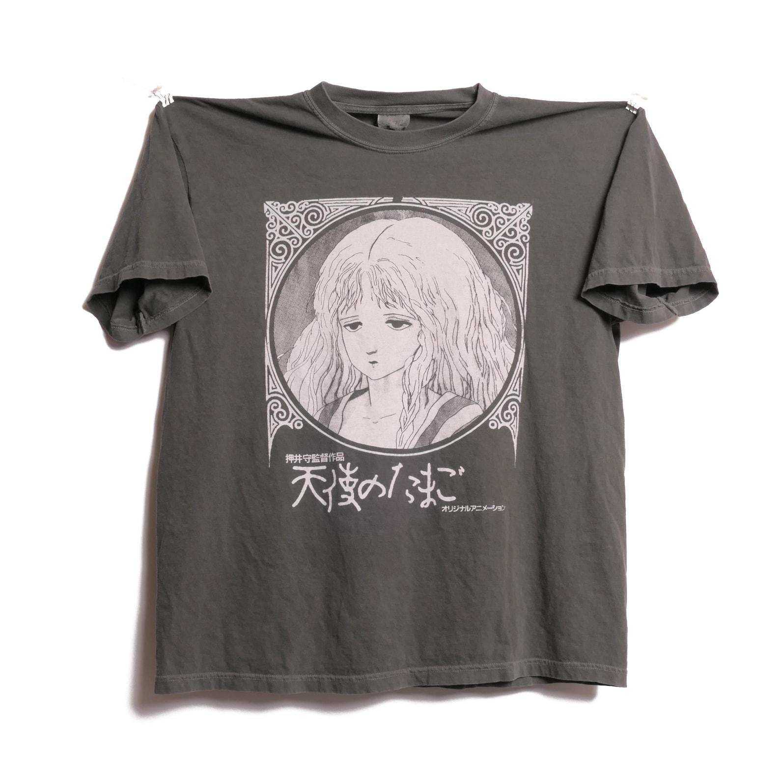 Angel s Egg Anime Movie Tee Criterion Cult Classic Cinema Halloween Film Boxy Tee Shirt Tenshi no Tamago Japanese film OVA Mamoru Oshii - XL L