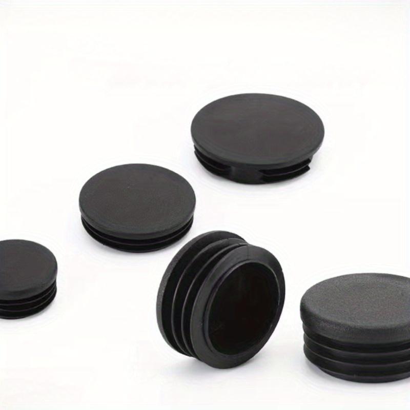 5pcs Circular Rubber Pipe Plug, Blade Type Plug, Furniture Iron Pipe Plastic Hole Plug