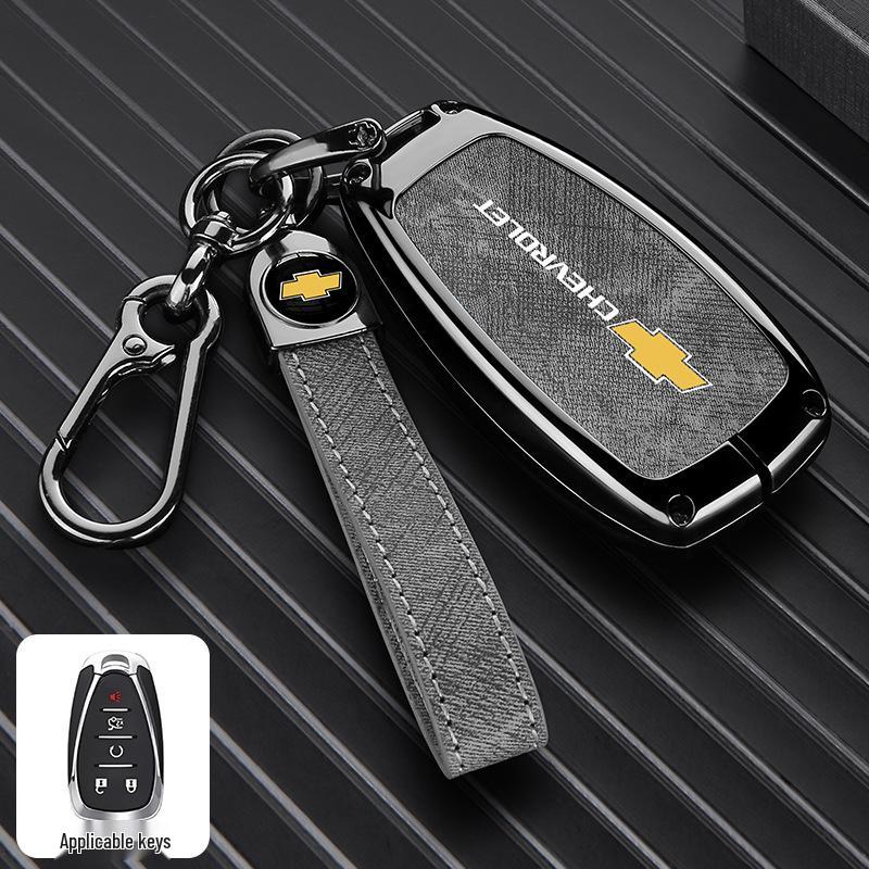 Chevrolet Key Case for Equinox, Malibu XL, Trax, Trailblazer, Orlando, Monza - Car Shell Cover