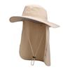 Summer women's bucket hat outdoor men's big eaves sun hat quick-drying ice visor sun protection hat