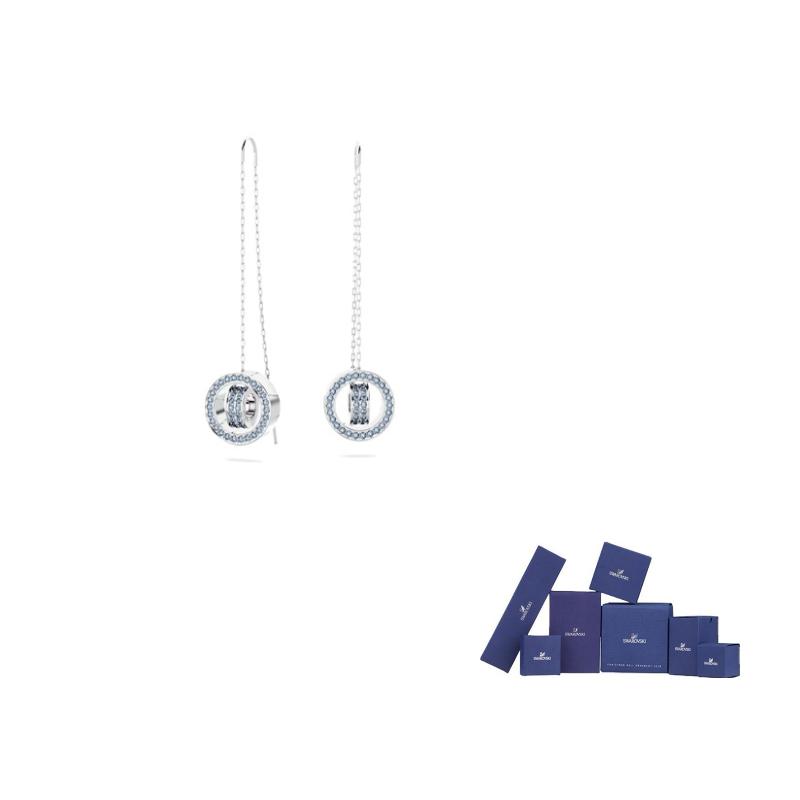 Swarovski Dextera Earrings Womens Silver F-Original brand box