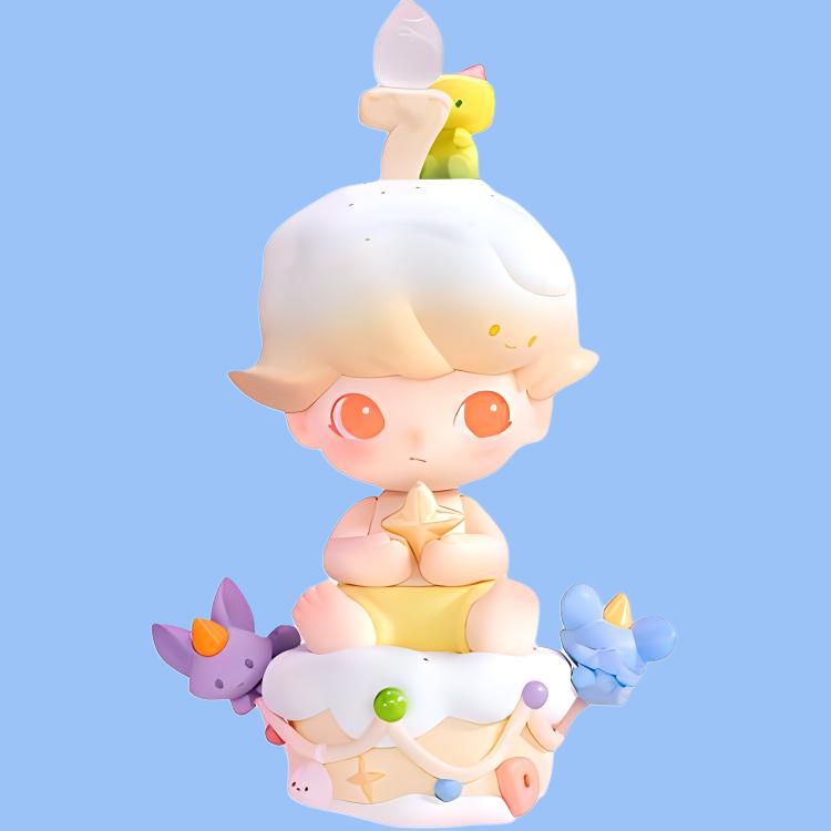 New POP MART DIMOO July Anniversary Birthday Chibi Figures Small C011-2023-1