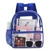 Unisex Transparent PVC Backpack: Large Capacity, Stylish, Sports & School Use