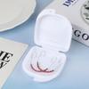 1 Paar Dentalzubehör Orthodontische Ligatur-Gummis Mit Box Bunte Zahnspangen-Dekoration Zahnmedizin Falsche Brackets Temporär