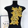 Elegant Flower Embroidered Patches Three Dimensional Flowers Patch Repair  Evening Dress