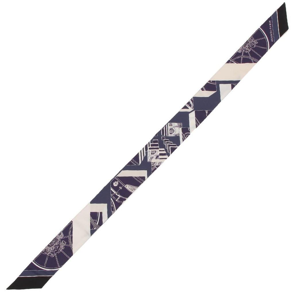 Halsduk Bandana Twilly Flerfärgad Marinblå H063932 S 19 [Hermes] Dam [Artikel]