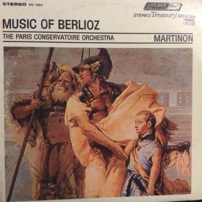 LP Record BERLIOZ, THE PARIS CONSERVATOIRE OR - Music of Berlioz STS15031 LONDON RECORDS 1971 US Classical Used