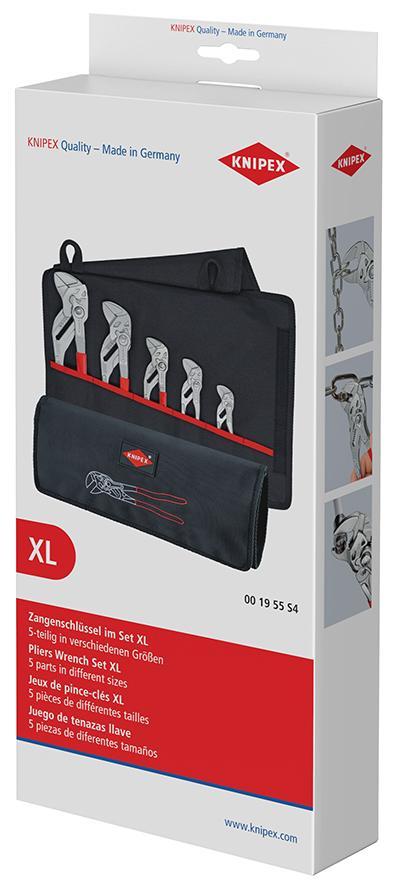 Pipe Pliers Set In Case 5-Piece 125-300Mm - Kn 00 19 554