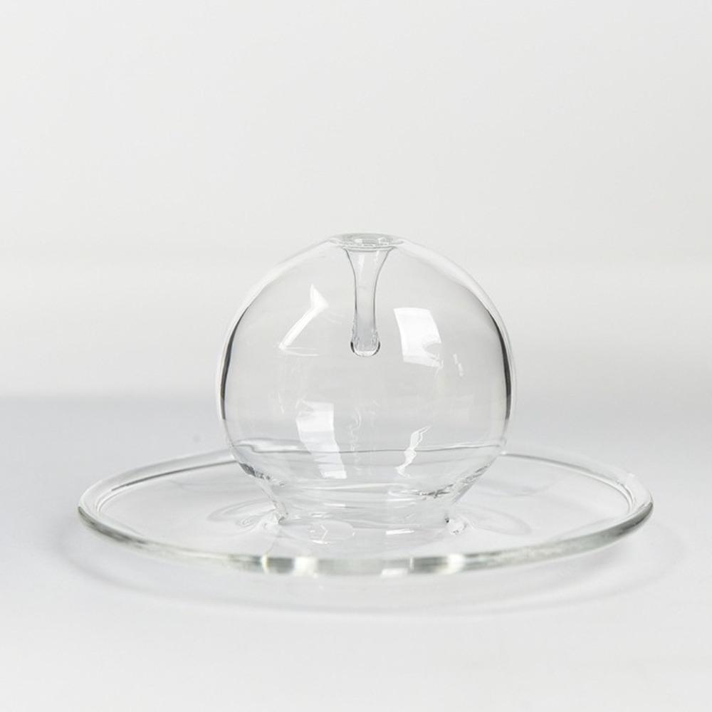 Integrated Ball Design Incense Holder With Tray Incense Sticks Tray Tabletop Incense Base  Yoga