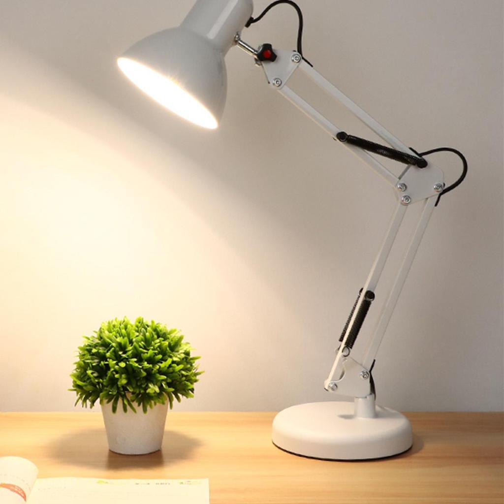 American Style Long Arm LED Desk Lamp - Eye Protection, Folding Reading & Drawing Light, Live Stream Beauty Fill Light